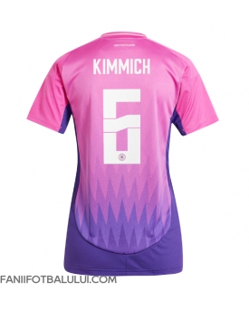 Germania Joshua Kimmich #6 Echipament de Fotbal Replică European 2024 Femei Deplasare